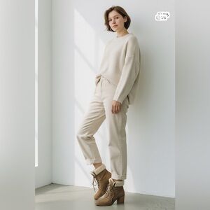 Kaari Blue Tan Suede Heeled Boots